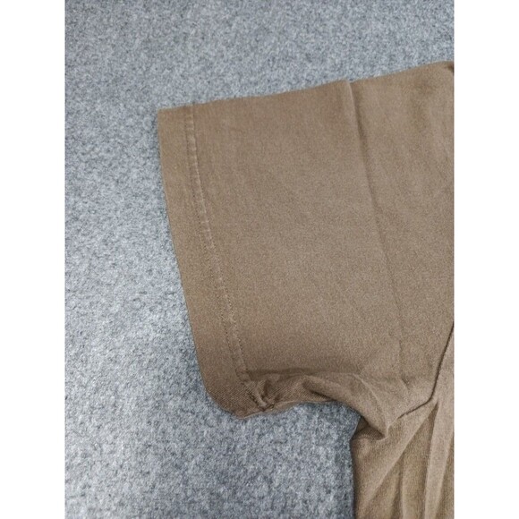 Vintage Old Navy Mens T Shirt Carson City Short Sleeve Brown XL - Picture 8 of 12